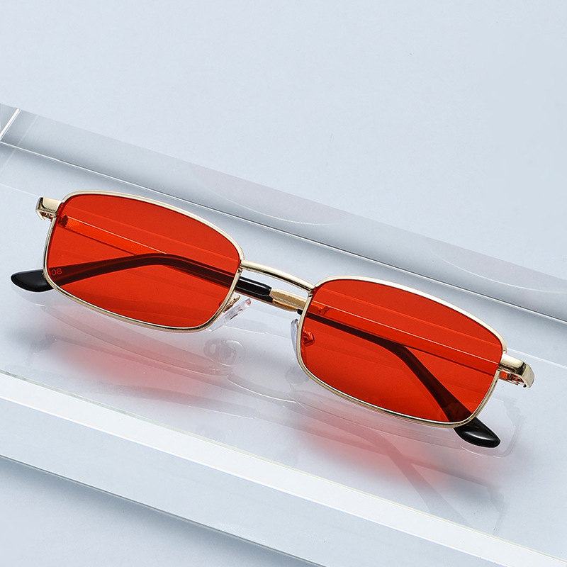 Sunglasses Uv400 - 패션 펑크 선글라스 여성 남성 스퀘어
