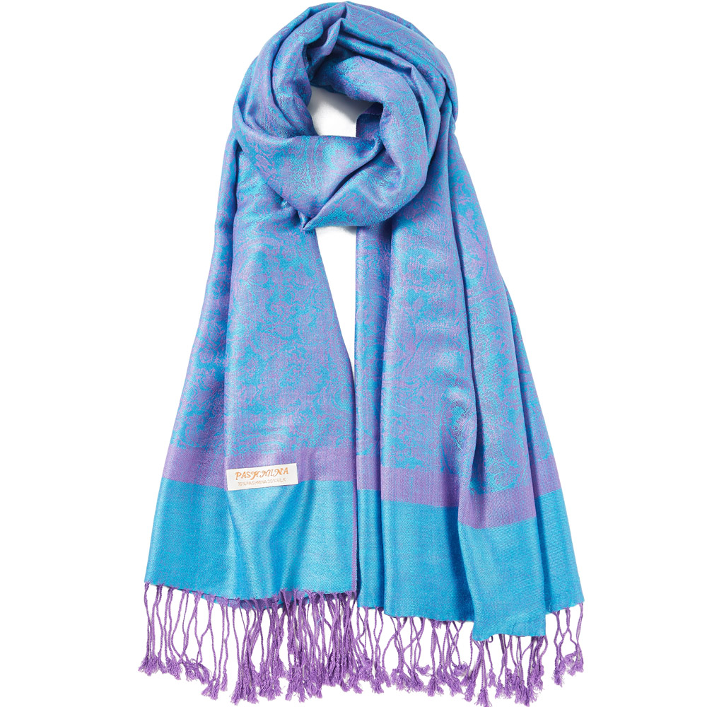 페이즐리 파시미나 실크 숄 자카드 워프 스카프 캐시미어 - Cashmere Scarf 리뷰 및 가격