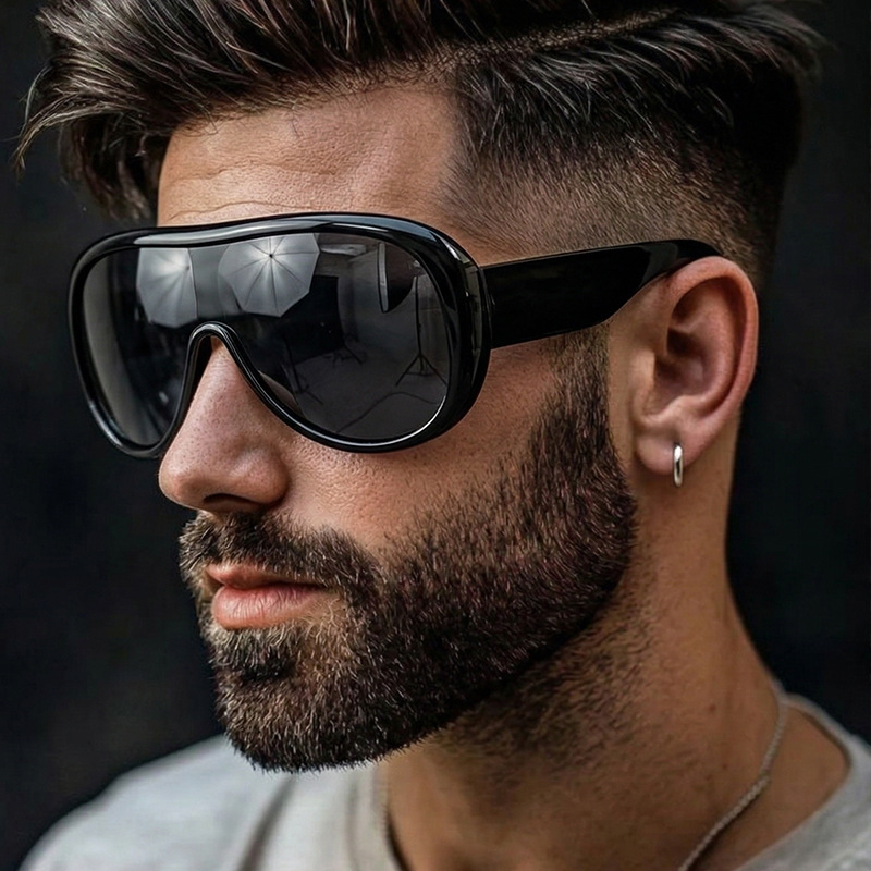 오버사이즈 원피스 라지 프레임 Y2K 캣아이 선글라스  - Sunglasses Uv400 리뷰 및 가격