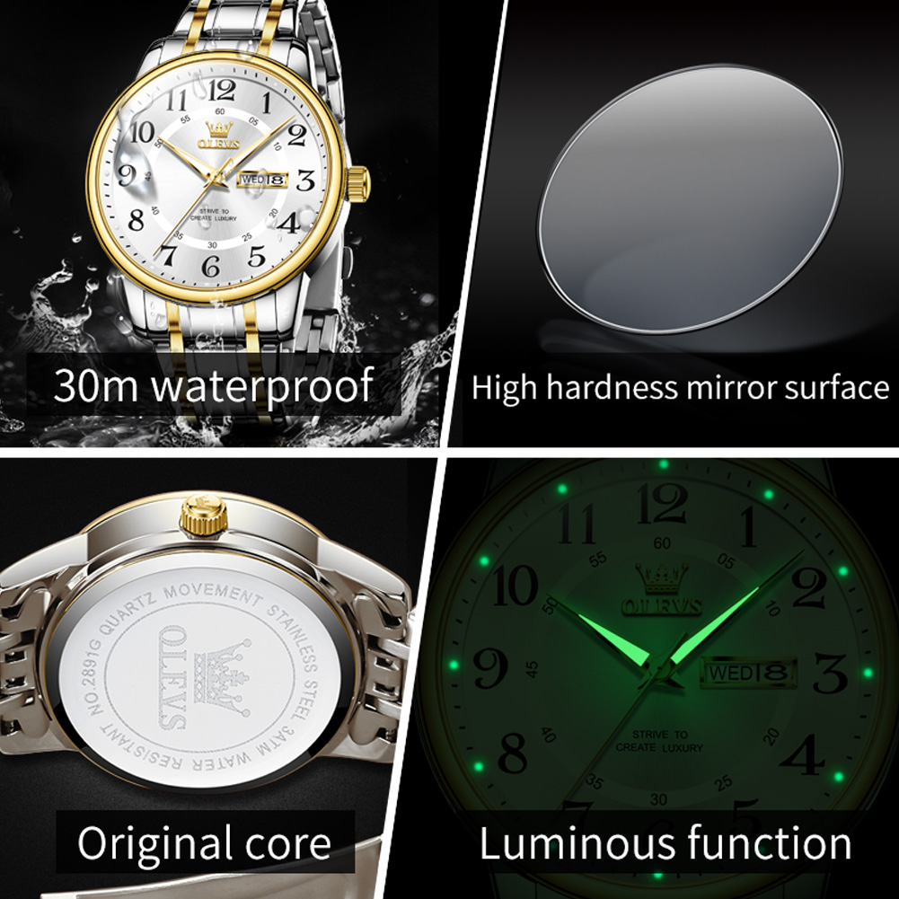 OLEVS 캐주얼 패션 남성용 시계 아라비아 숫자 스케 - Luxury Watch Men 리뷰 및 가격