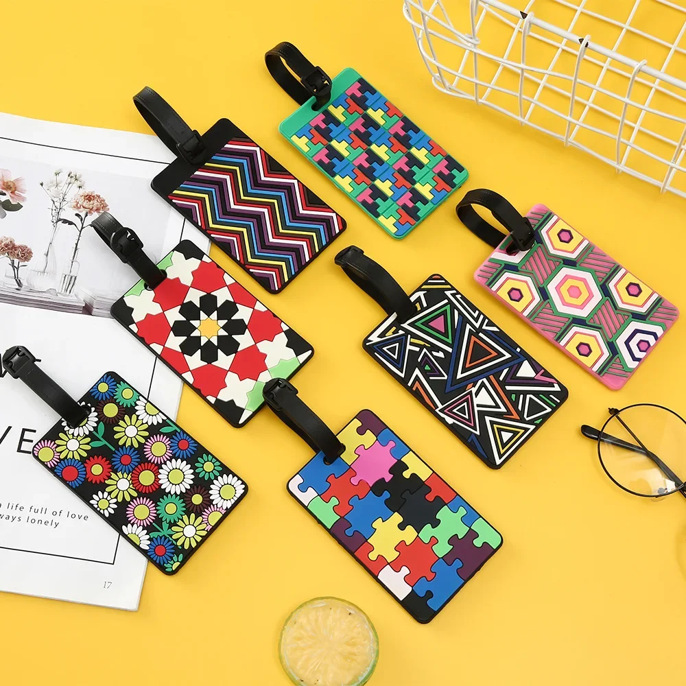 여행 가방 ID 주소 거치대 기하학적 수하물 태그, 실 - Travel Luggage Set 리뷰 및 가격