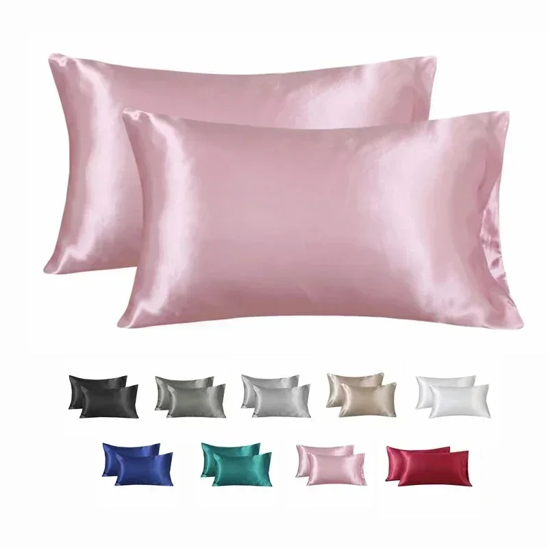 100% 실크 베개 커버 베개 커버 부드러운 새틴 헤어 - Silk Pillowcase 리뷰 및 가격