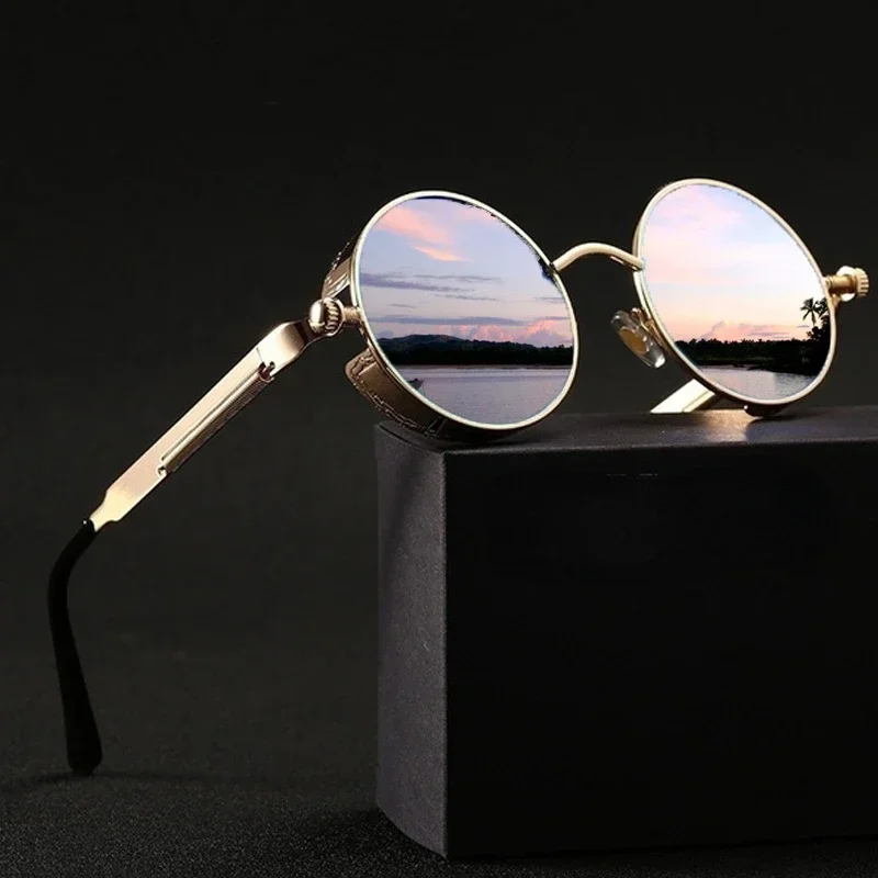 남성과 여성을 위한 클래식 스팀펑크 선글라스 레트로 라 - Sunglasses Uv400 리뷰 및 가격