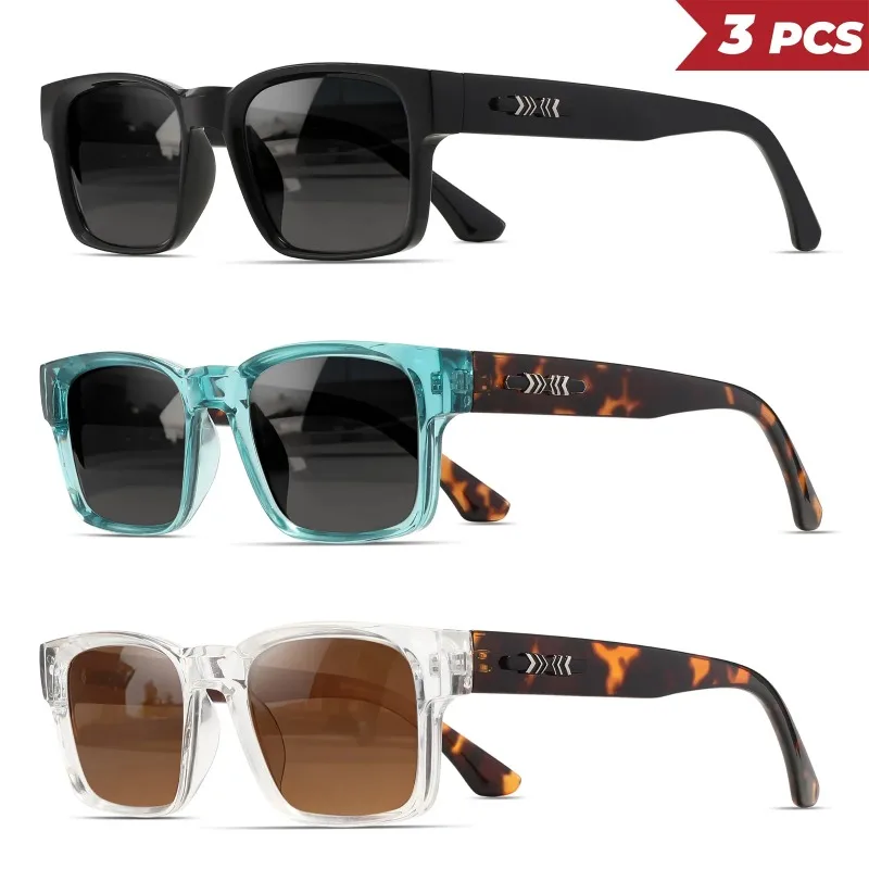 1/3개 세트, 신제품 남성용 대형 프레임 빈티지 스타 - Designer Sunglasses 리뷰 및 가격