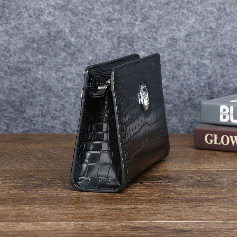 남성용 천연 가죽 클러치 백 영국 스타일 핸드헬드 지갑 - Leather Wallet Men 리뷰 및 가격