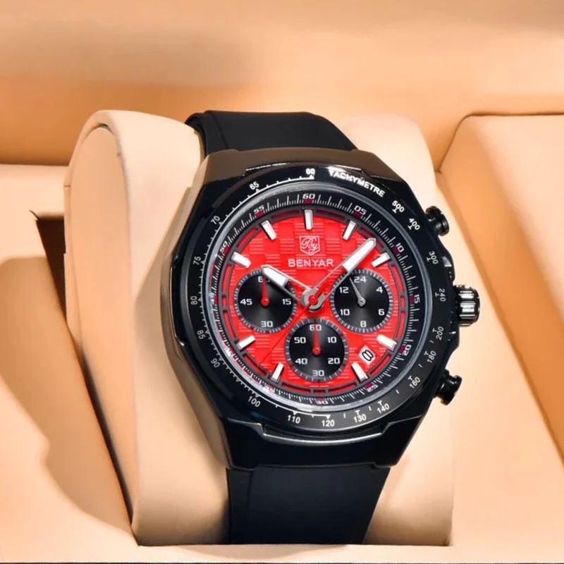 BENYAR 5215 남성용 고급 쿼츠 시계 |   크 - Luxury Watch Men 리뷰 및 가격