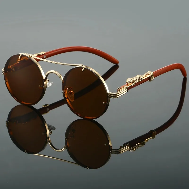 빈티지 스타일의 둥근 프레임 선글라스, 남성용, 여성용 - Designer Sunglasses 리뷰 및 가격
