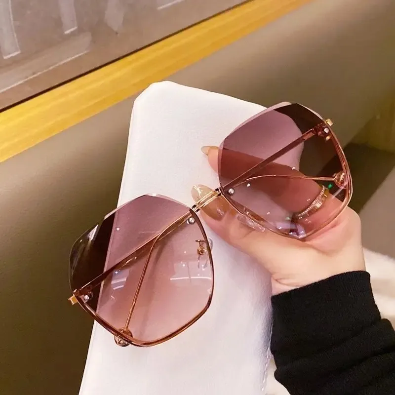 브랜드 디자인, 패셔너블한 다각형 메탈 선글라스, 레트 - Designer Sunglasses 리뷰 및 가격