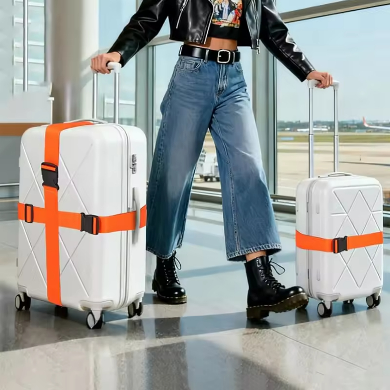 4개의 수하물 스트랩 세트, 수하물 고정 스트랩, 여행 - Travel Luggage Set 리뷰 및 가격
