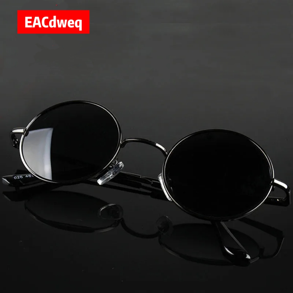 레트로 빈티지 라운드 선글라스 남성 브랜드 디자이너 선 - Sunglasses Uv400 리뷰 및 가격